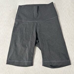 Everlane Bike Shorts‎ Womens Small High Rise Grey Yoga Biker Workout